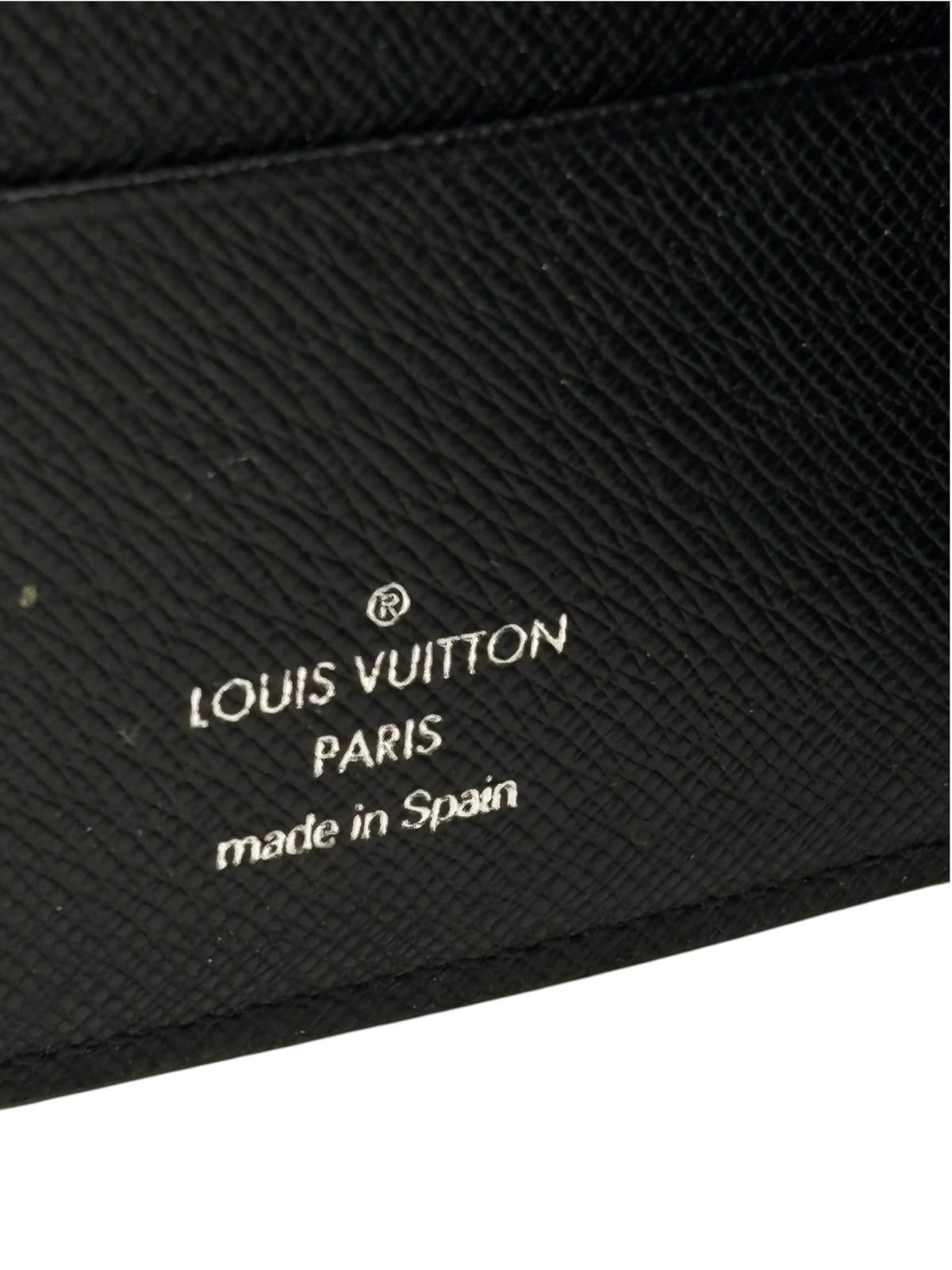 Louis Vuitton Passport Cover Black