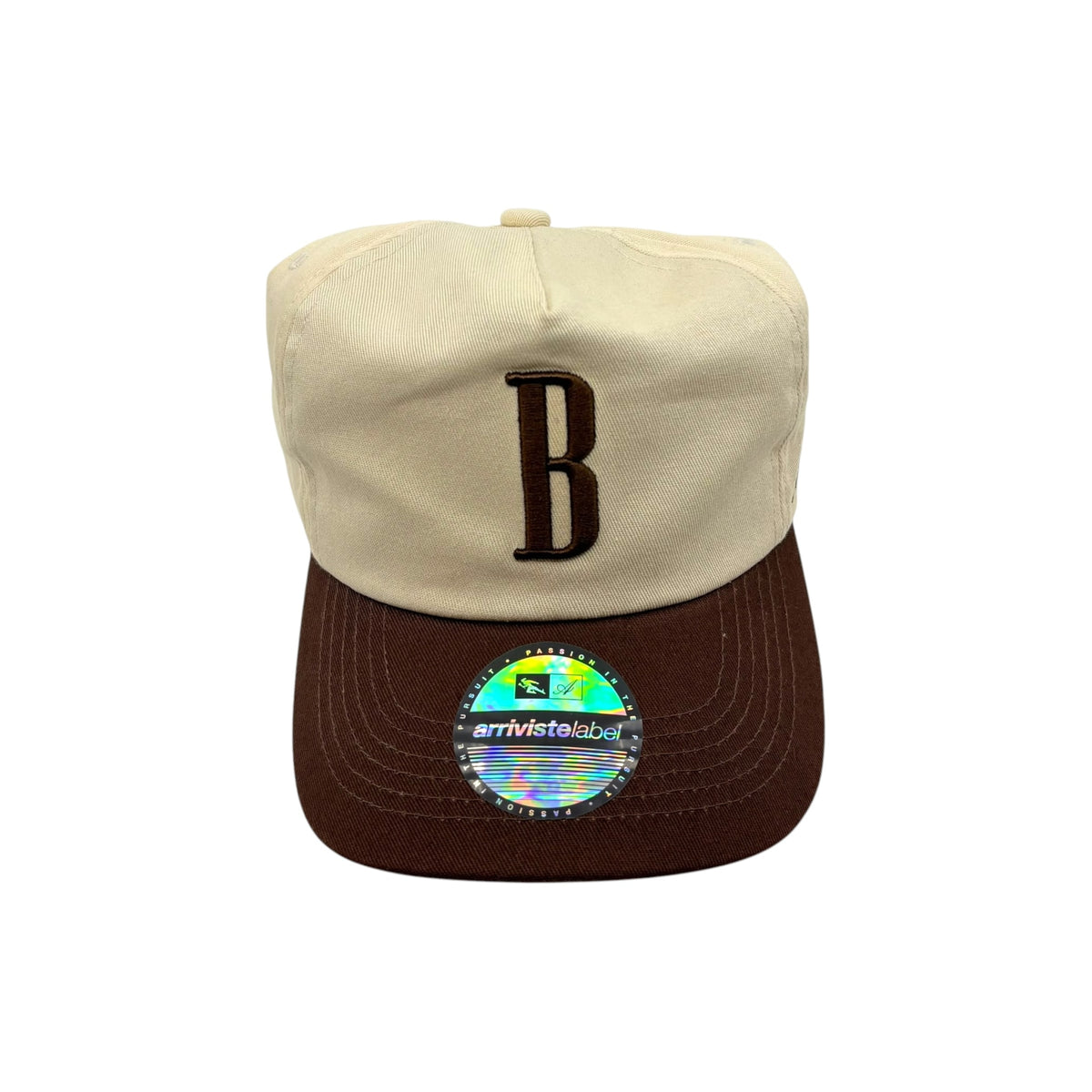 Arriviste Serif B Snapback Brown