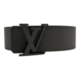 Louis Vuitton Embossed Belt Grey