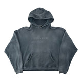 ERD Classic Logo Distressed Hoodie Blue
