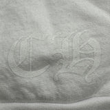 Chrome Hearts T-Bar Logo Zip Up Hoodie White