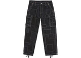Supreme True Religion Patchwork Cargo Pant Black