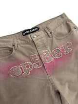 King Spider SP5DER Logo Pants Tan