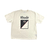 Rhude Collins Fumar Tee Vintage White