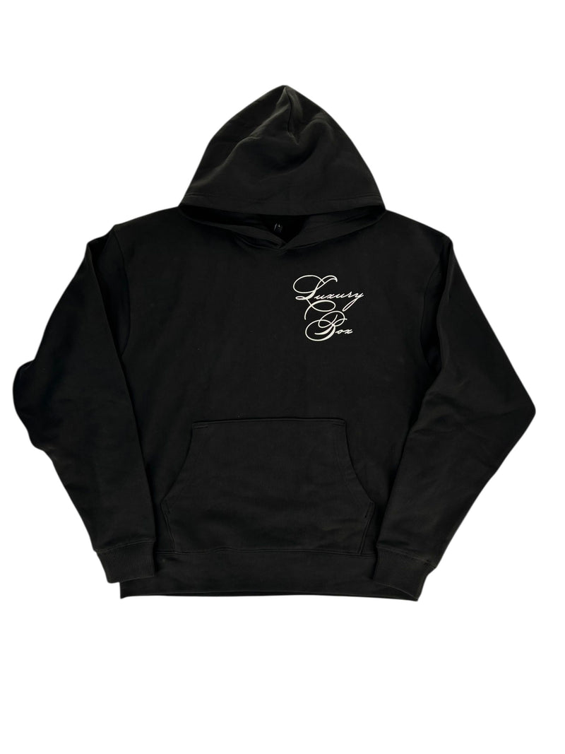 Luxury Box Cursive Hoodie