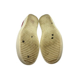 Rick Owens Temple Suede Vintage Low Sneaker Carnelian Milk