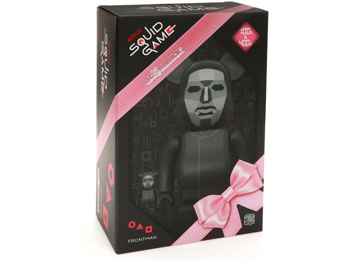 Bearbrick x Squid Game Front Man 100% & 400% Set