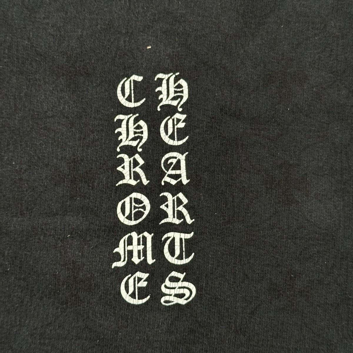 Chrome Hearts Plus Cross Allover Print Horseshoe Logo Hoodie Black