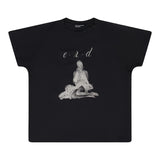 ERD Woman In Sheets Tee Black